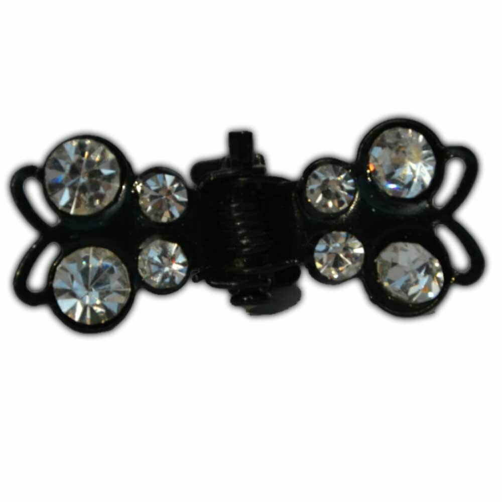 black rhinestone hair clip for dogs of GogiPet®