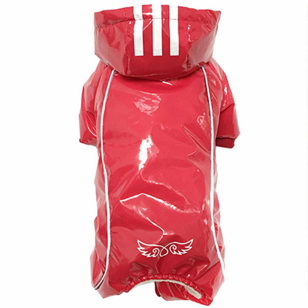 Winter raincoat for dogs Jacopo red