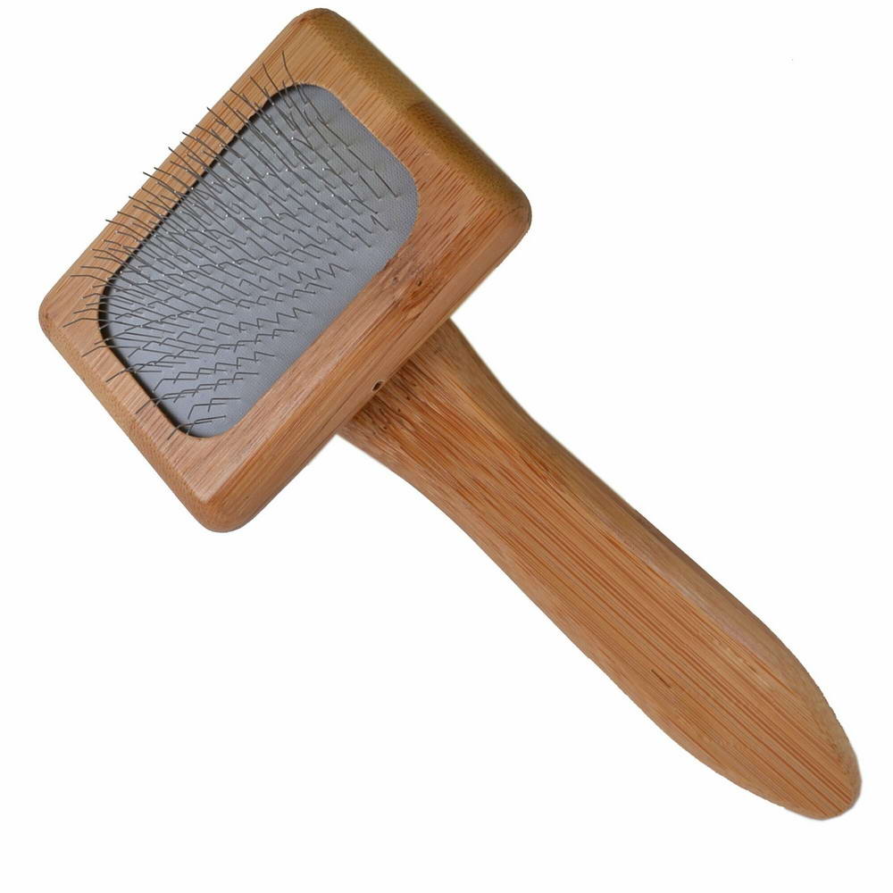 Bamboo Slicker Brush soft S