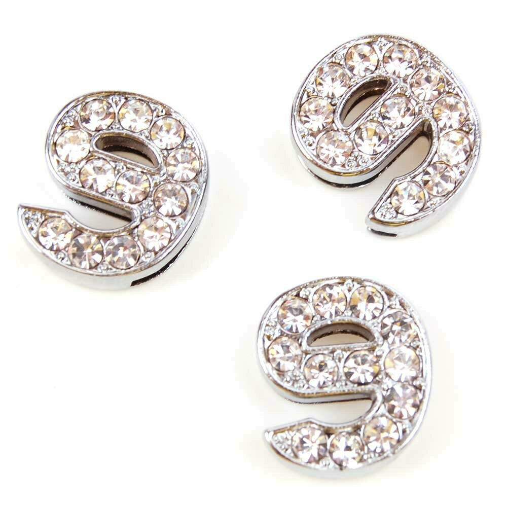 Rhinestone number 9 with 14 mm