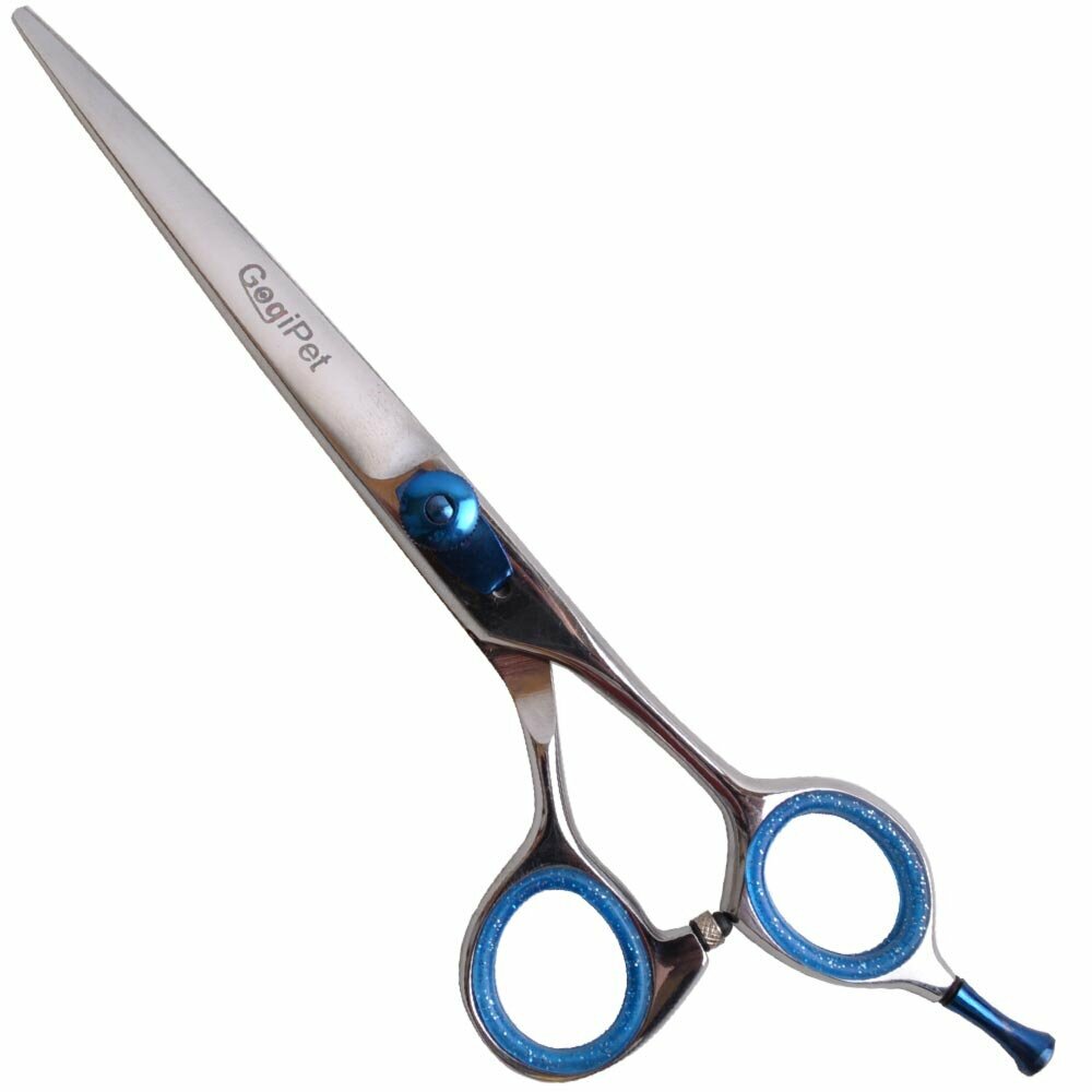 GogiPet Japanese steel scissors with 22 cm straight version