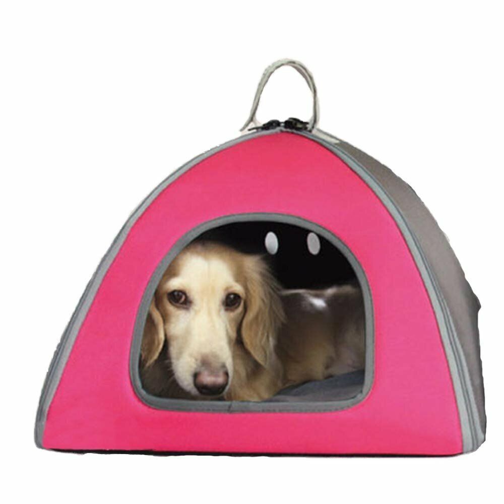 Indoor Doghouse Pink