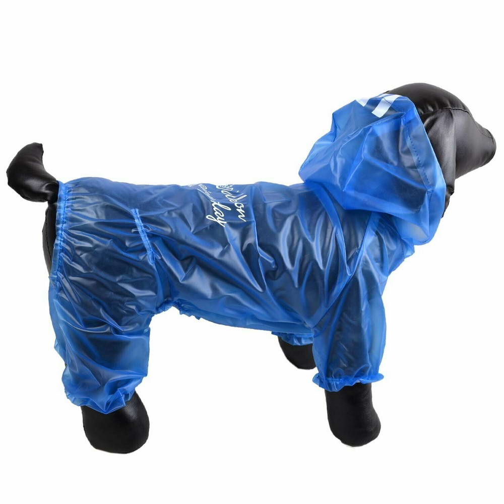 Ultramodern dog raincoat light transparent