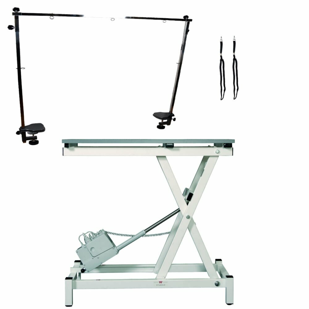 Stabilo Compact groomingtable set with control post