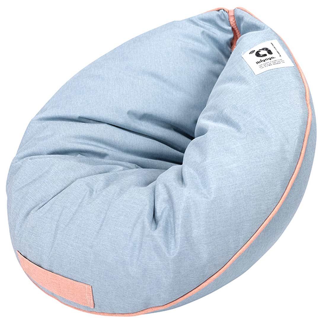 Cuddle cushion for dogs and cats - "Dusty Blue