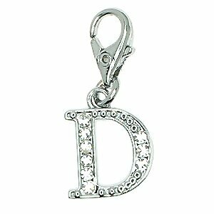 rhinestone pendant with lobster D