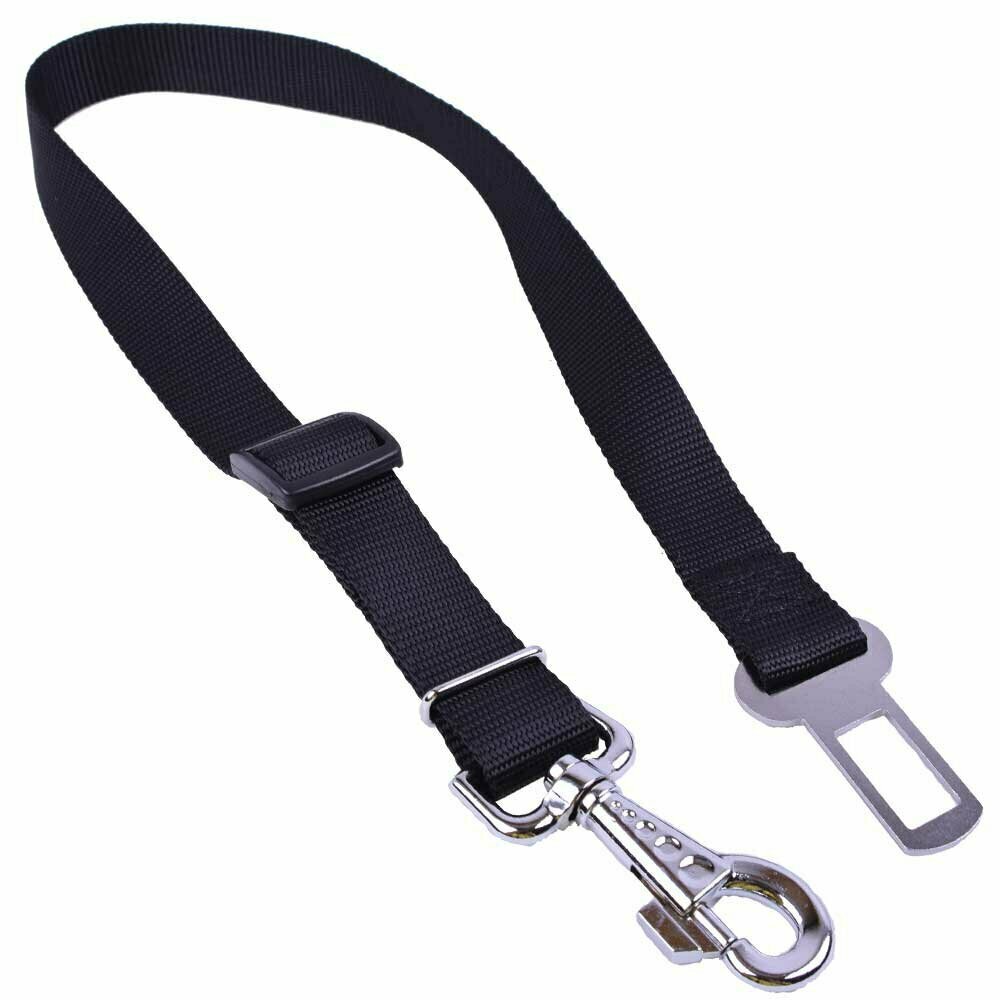 GogiPet ® safety belt for dogs black