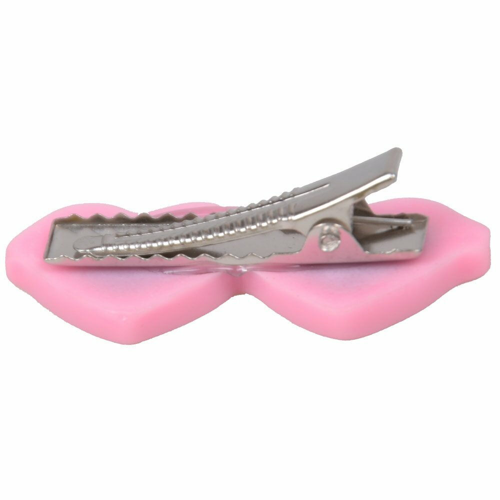 Hair clip for dogs - light pink dog sunglasses