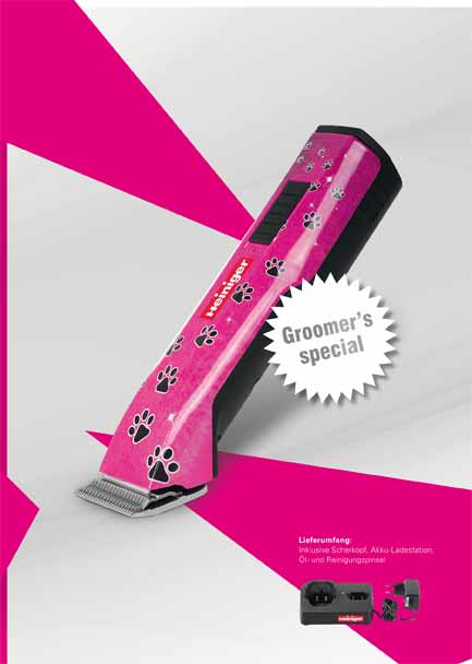 Heiniger Saphir pink brochure german