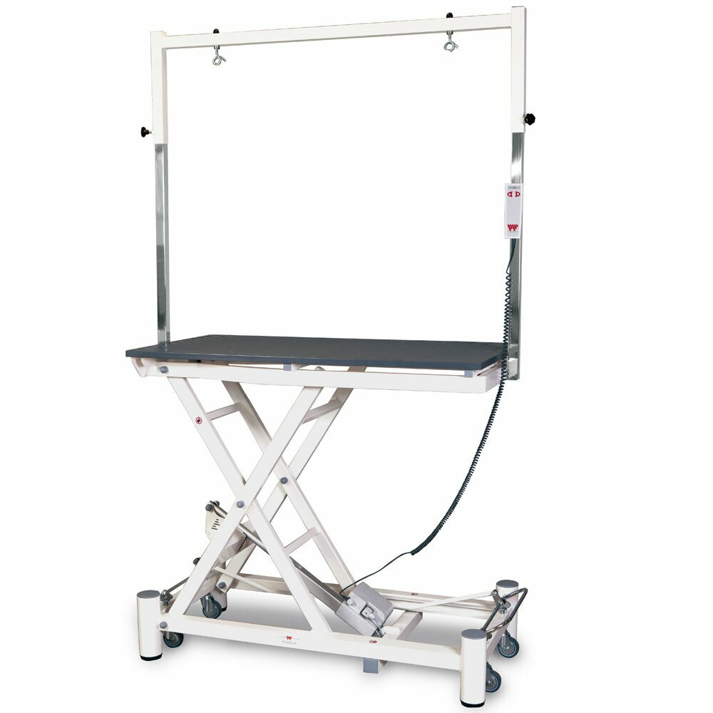 Stabilo grooming table Elite also available with double grooming arm