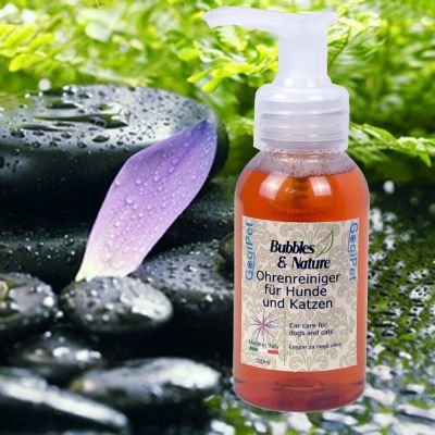 Bubbles & Nature dog ear cleaner against ear infections by GogiPet